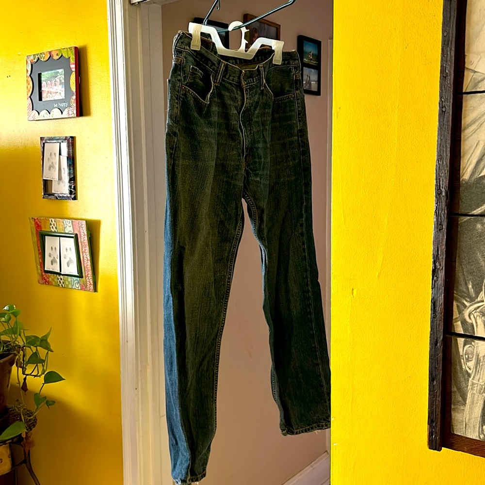 Levi Strauss blue jeans